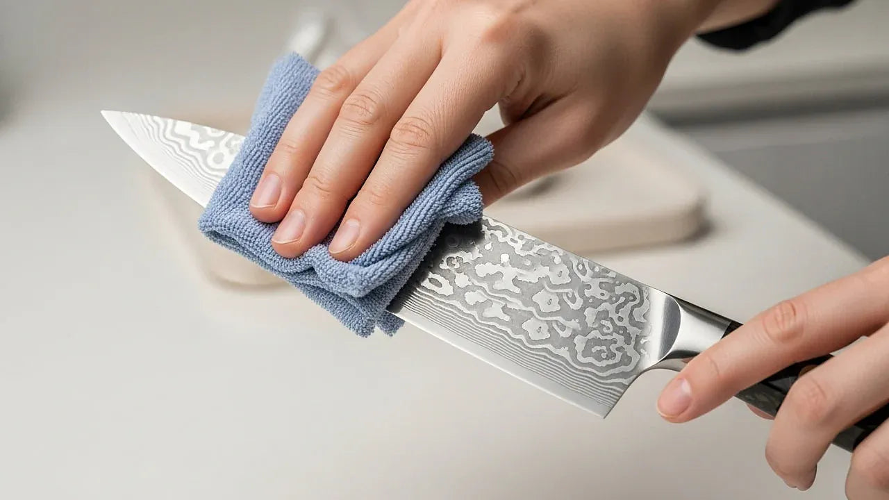 How to Clean Your Damascus Steel Knife
