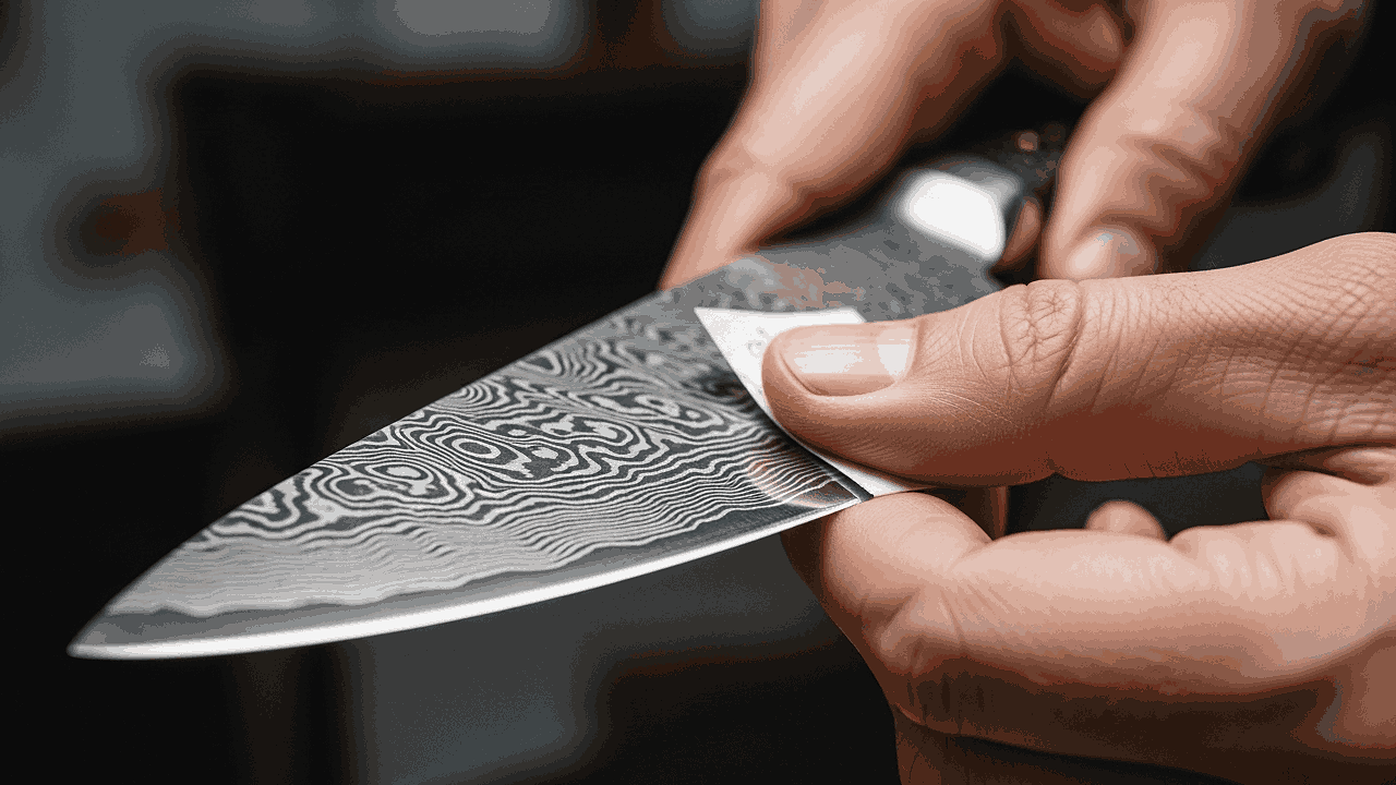 How to Sharpen Your Damascus Knife